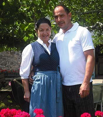 Familie Peter Werner vom Gasthaus Wendlandthof in Bozen